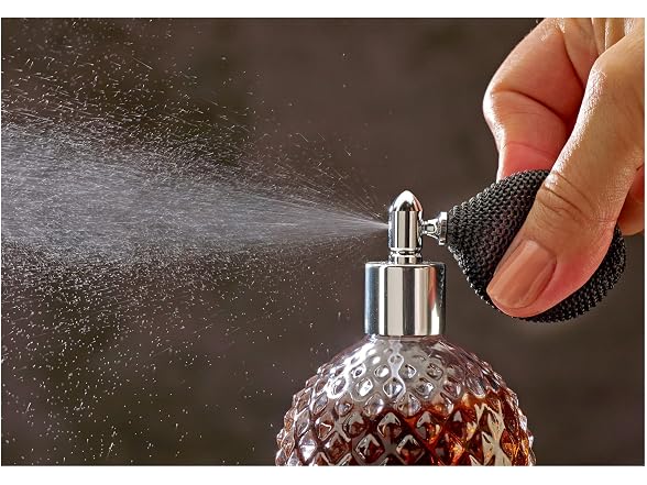 Barfly Glass Bulb Atomizer for Spirits with Stainless Steel Top