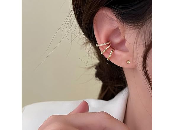 Sora Tuki Ear Cuffs -Non Piercing