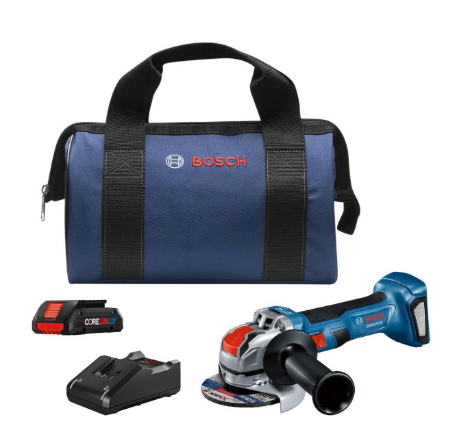 Bosch GWX18V-8B15-RT 18V Angle Grinder Kit - Gallery 6