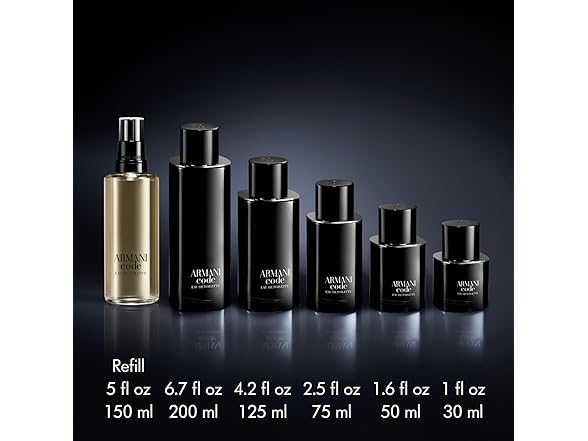 Armani Code 1.7 OZ EDT Refillable Men