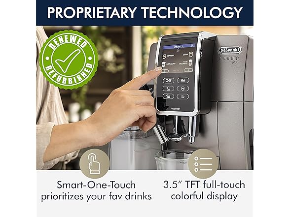 De'Longhi Dinamica Plus Fully Automatic Espresso Machine