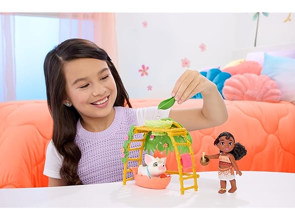 Mattel Disney Moana 2 Simea & Pua Bathtime Playset