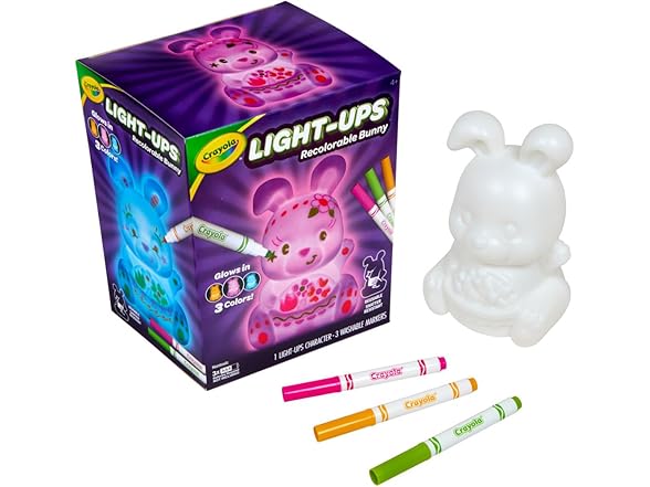 Crayola Light-Ups - Light Up Toy Bunny