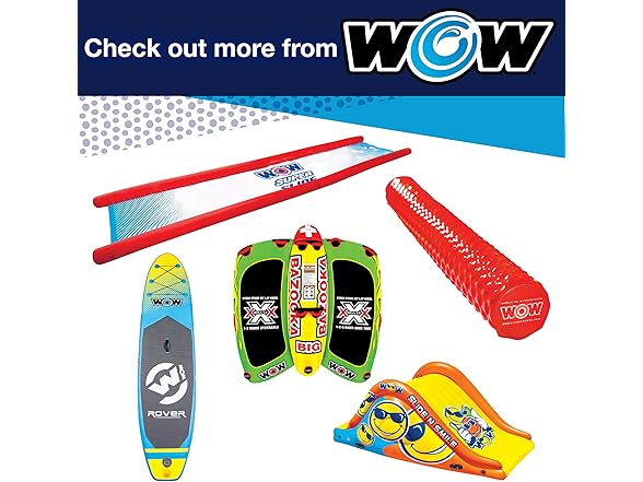 WOW Sports Foam Pool Noodle 52" Long