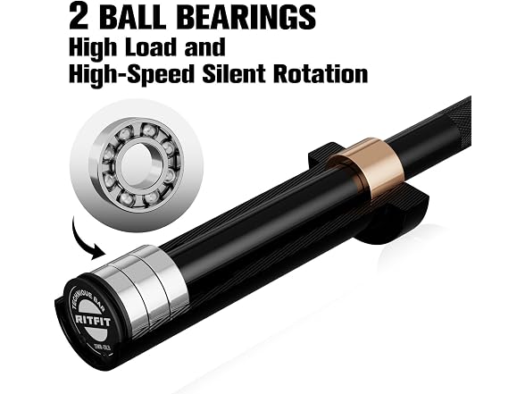 RitFit 4FT Olympic Barbell
