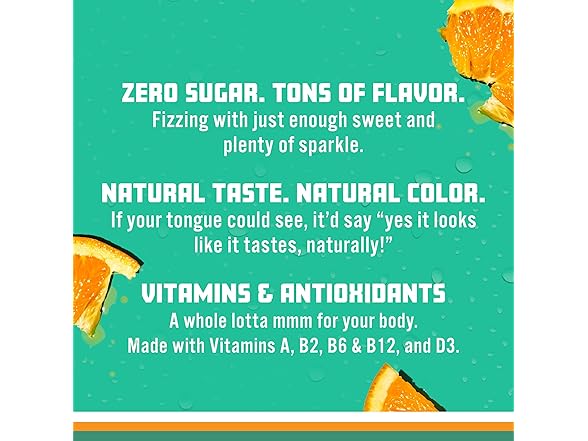 1CT Sparkling Ice, Orange Mango Sparkling Water