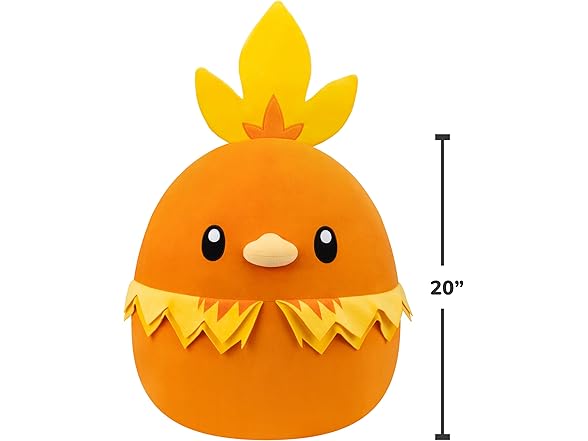 Squishmallows Original 20in Torchic Pokémon Plush