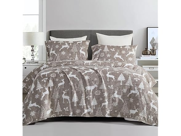 Elegant Comfort Luxuriously 4Pc Flannel Sheet Set