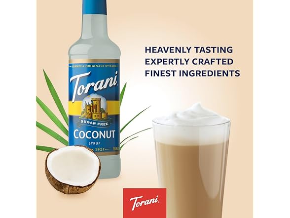 Torani SF Coconut Syrup 25.4oz
