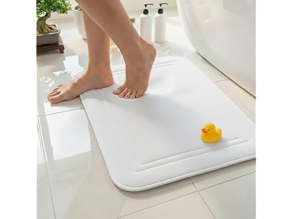 ITSOFT Memory Foam Bath Mat 24x16, Non Slip
