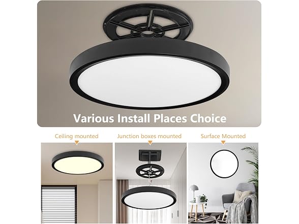 4-Pack Slim LED Ceiling Light 32W CCT