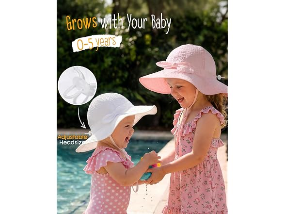 FURTALK 3 Pack Baby Sun Hat