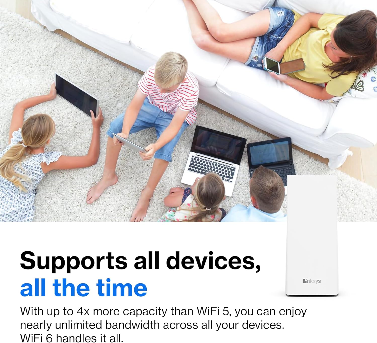 Linksys Atlas Wi-Fi 6 Home Wi-Fi Mesh System (Open Box) - Gallery 10