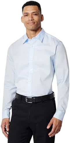 Amazon Essentials Men Long Sleeve Wrinkle Shirt - Gallery 14