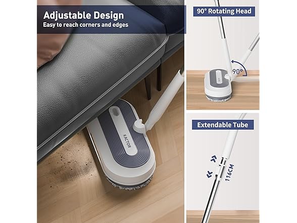 Cordless Electric Spin Mop
