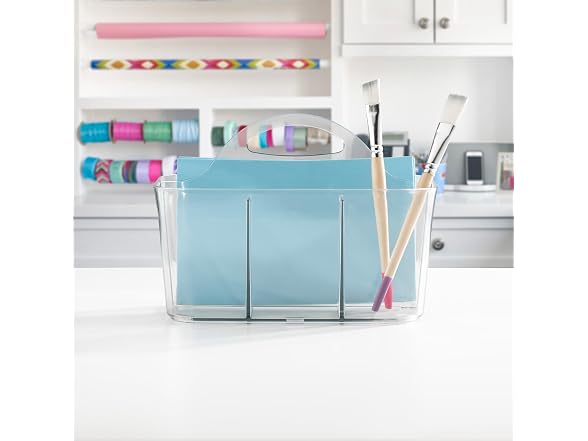 iDesign 4-Section Storage Caddy with Handle