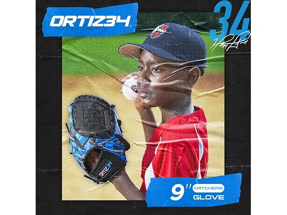 9" Graffiti T-Ball Glove David Ortiz Graffiti