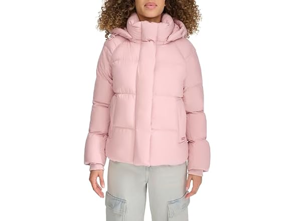 Levis Womens Cloud Puff Hooded Puffer