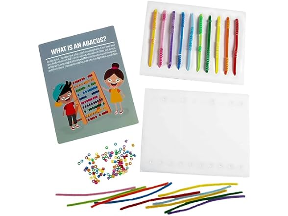 Fun Express Stem Abacus Math Educational Craft Kit