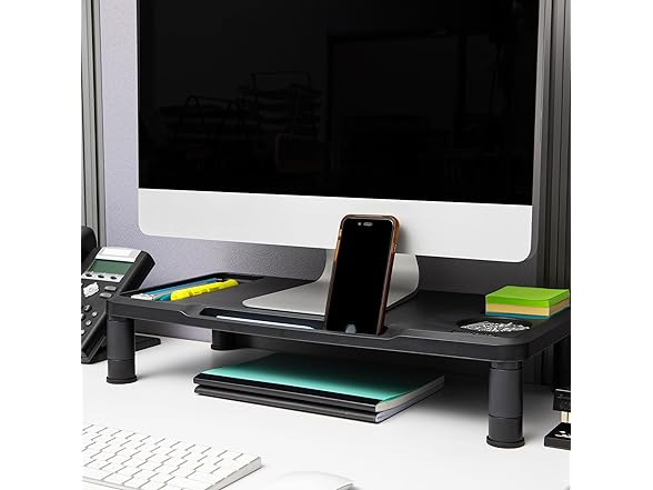 Mind Reader Monitor Stand Set of 2