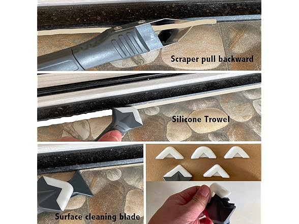 YOBZUO AAP-Tool-346 (2 Pack) Caulking Tools
