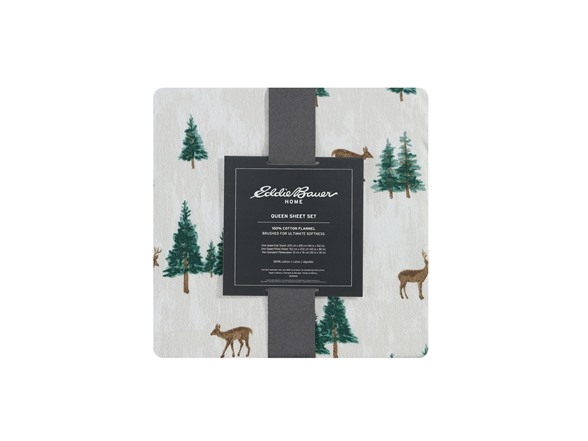 Eddie Bauer - Deer Flannel Sheets