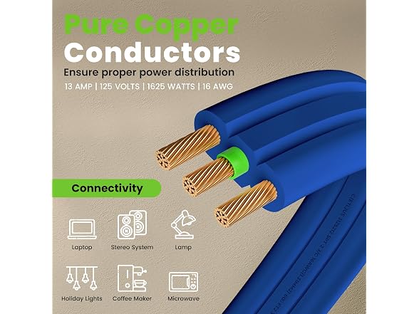 GEARit flat plug cord8