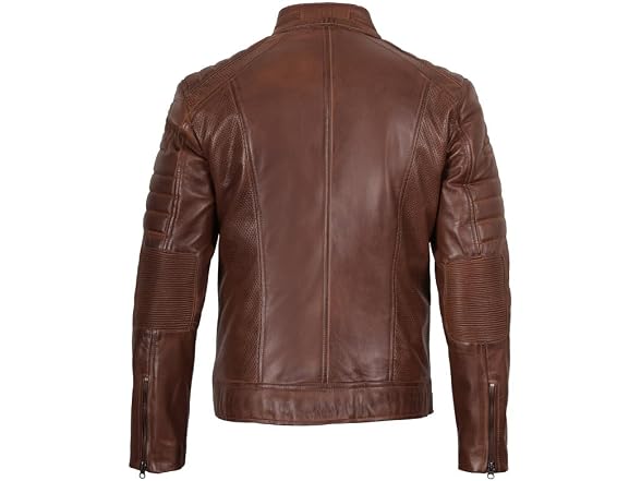 Blingsoul Stylish Biker Leather Jacket M