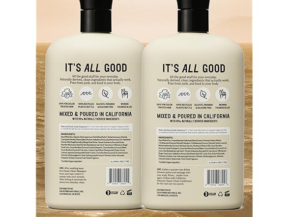 California Naturals Coconut Shampoo & Conditioner
