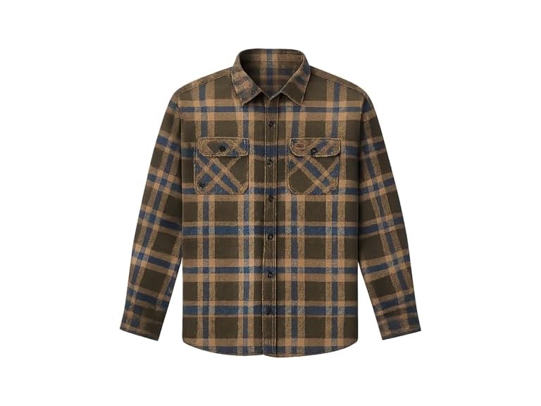 Field & Stream Mens Bismuth Acrylic Plaid Shirt - Gallery 19