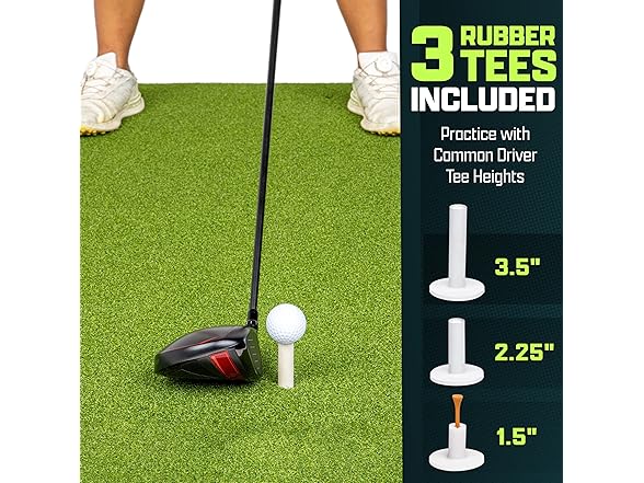 GoSports Golf Hitting Mat Artificial Turf Mat