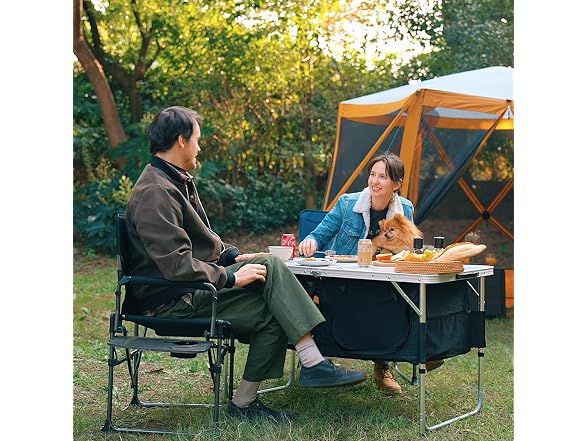 EVER ADVANCED Folding Camping Table - Gallery 7