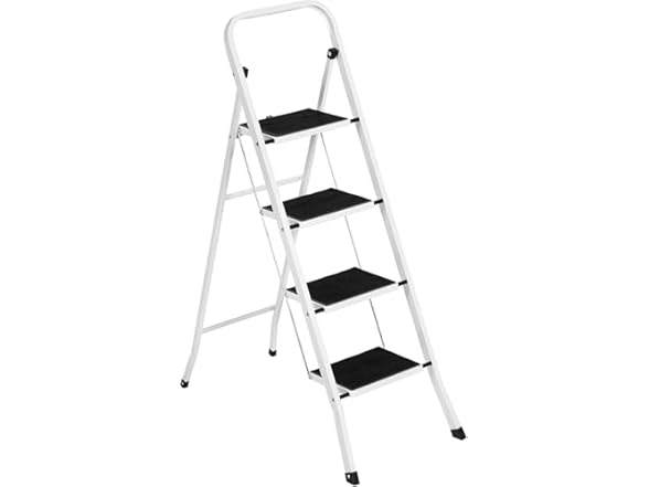 Simpli-Magic Step Ladder, 4 Step Stool Ergo