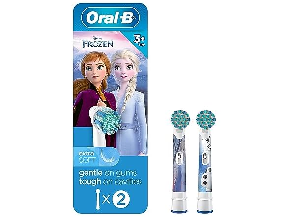 Oral-B Kids Frozen Replacement Brush Heads 4 Ct
