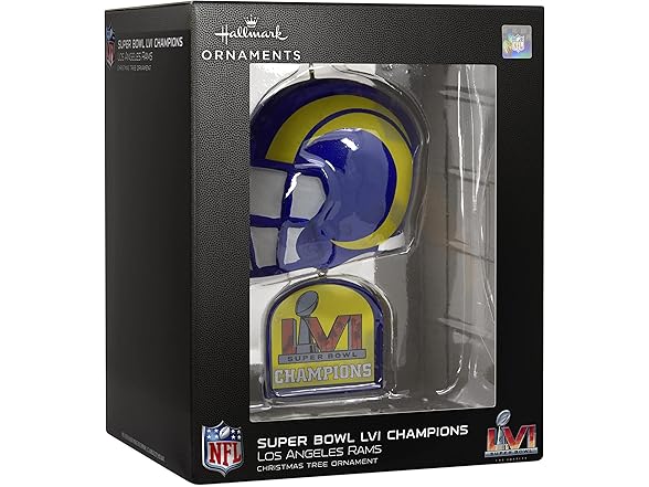 Hallmark Los Angeles Rams Super Bowl LVI Champs Ornament