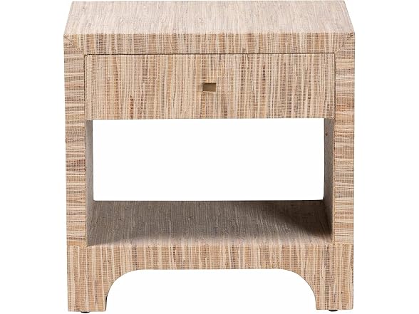 bali & pari Jaques Grasscloth Nightstand