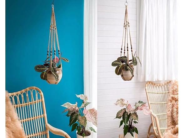 AKEIE Macrame Plant Hanger 3 Pack