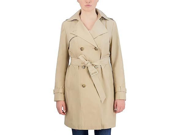 Cole Haan Women's Double Breasted Trench Coat (S, L & XL)