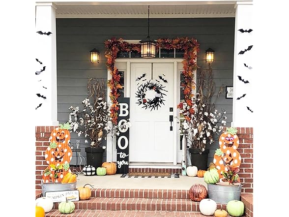 VOELIGT 22 Inch Halloween Wreaths