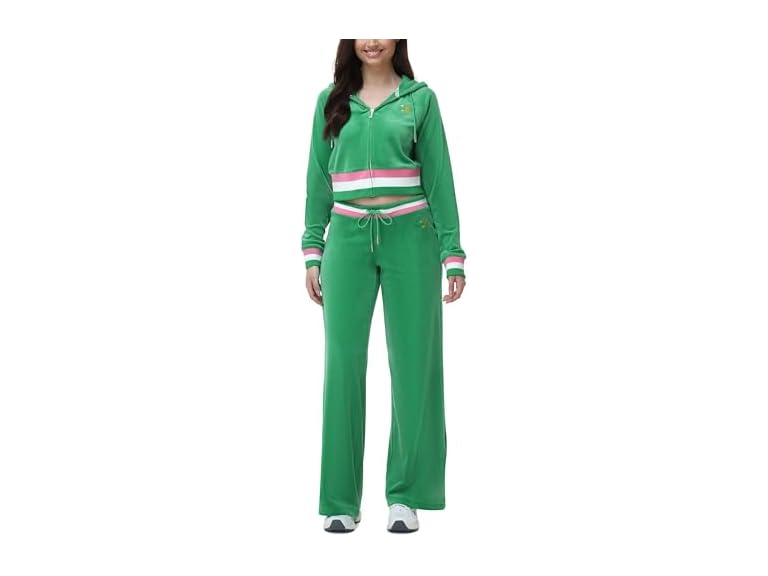 Juicy Couture Corset Track Jacket Kiwi