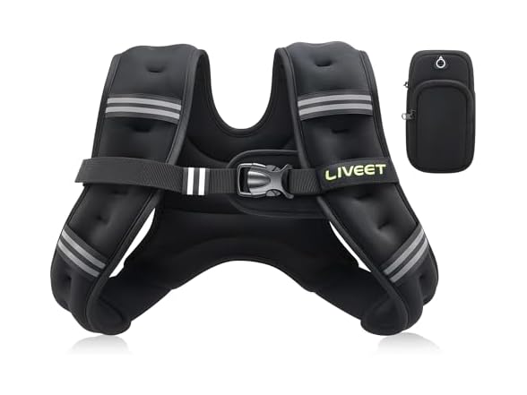 Liveet Weighted Vest Reflective