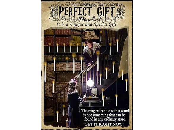 20 PCs Floating Candles with Wand