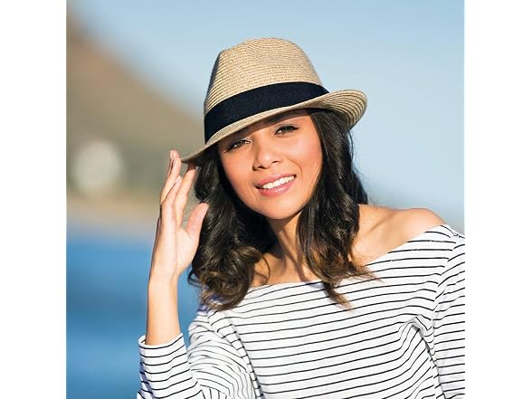 Ovoy Women (L) Womens-Sun-Hat Hat Hat Trilby-Hat
