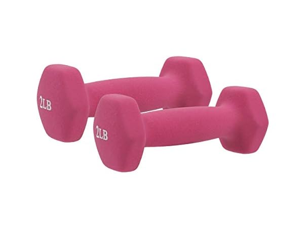 $9.99, Was $22.99, 56% Off! Sunny Health & Fitness Neoprene Dumbbell - 2lbs- Pair dealfomo