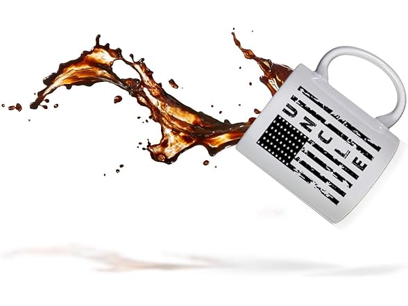 KROPSIS Uncle Vintage American Flag Mug