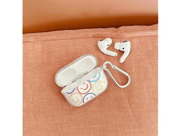 JANDM Compatible with Airpods Pro Smiley