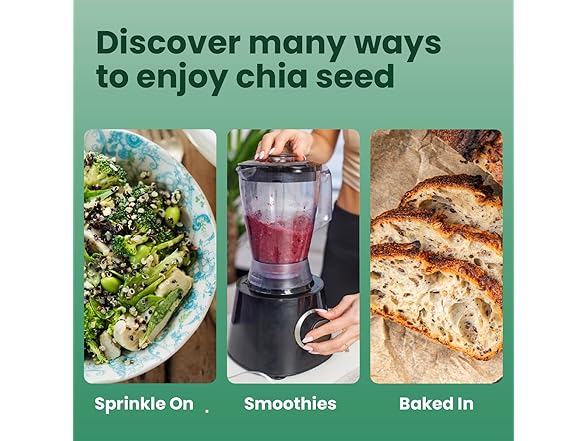 Sanar Naturals Chia Seeds | High Fiber, Omega 3