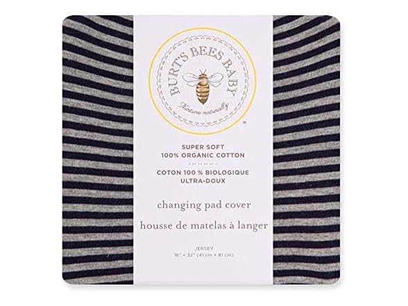 Burt's Bees Jersey Knit Changing Pad Cover