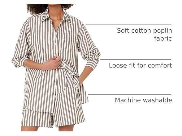 The Drop Kendra Fit Long Shirt, Coffee