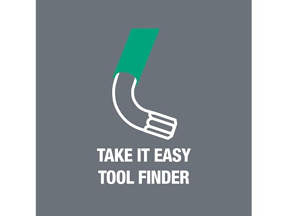 Wera 950/9 One Size Wera Tools Long Arm Key Set
